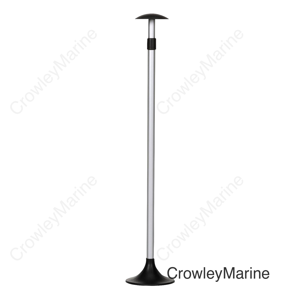 Seachoice Boat Cover Support Pole With Base, Adjustable Height 35-64 In.