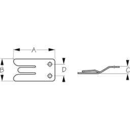 Stainless Steel MICROPHONE CLIP (329990-1) thumbnail-0
