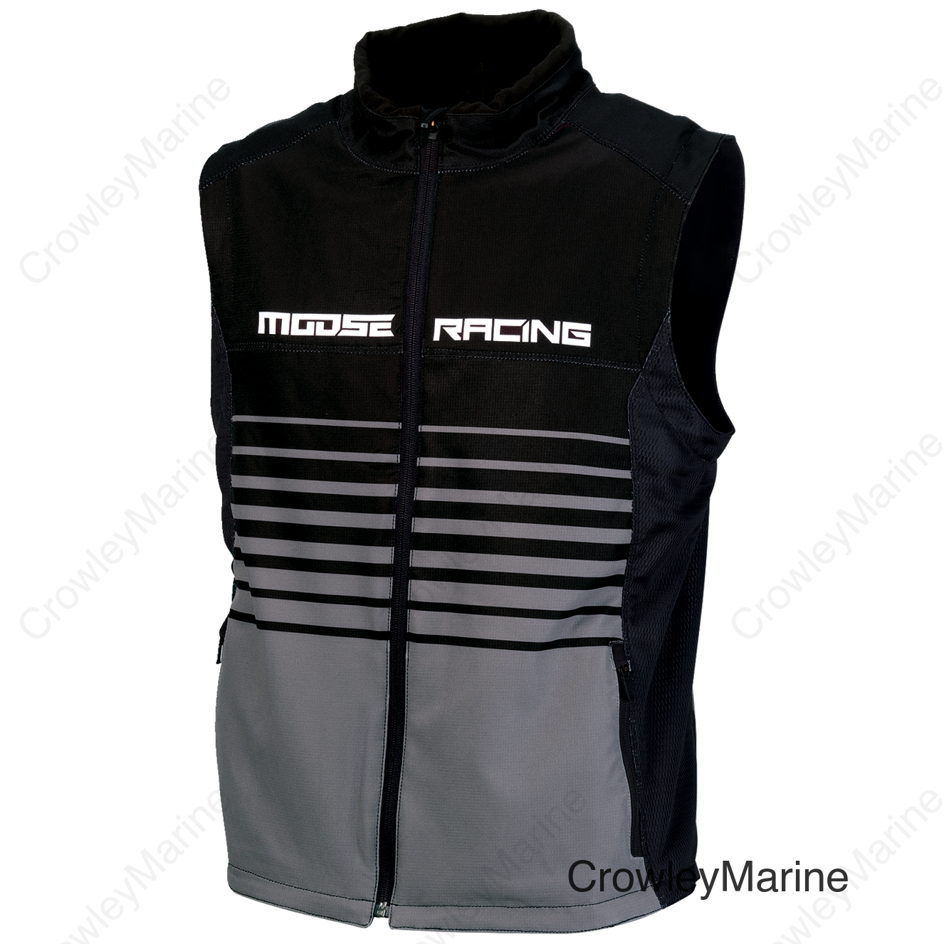 VEST MOTO MOOSE BK/GY XS