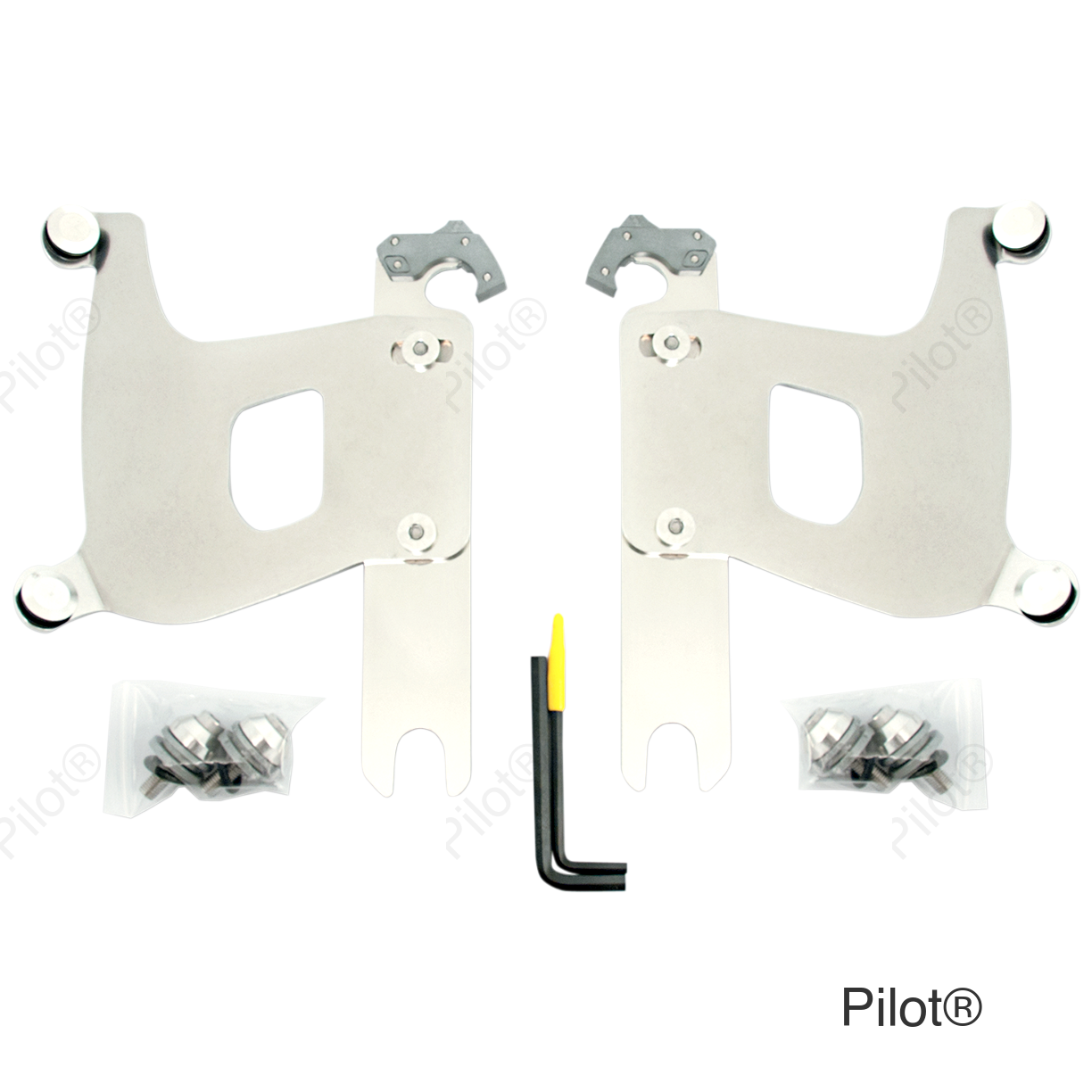 Bullet Trigger Lock Mounting Kit - Covered Forks - Without Lightbar