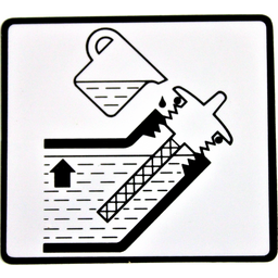 MARK, OIL CAUTION