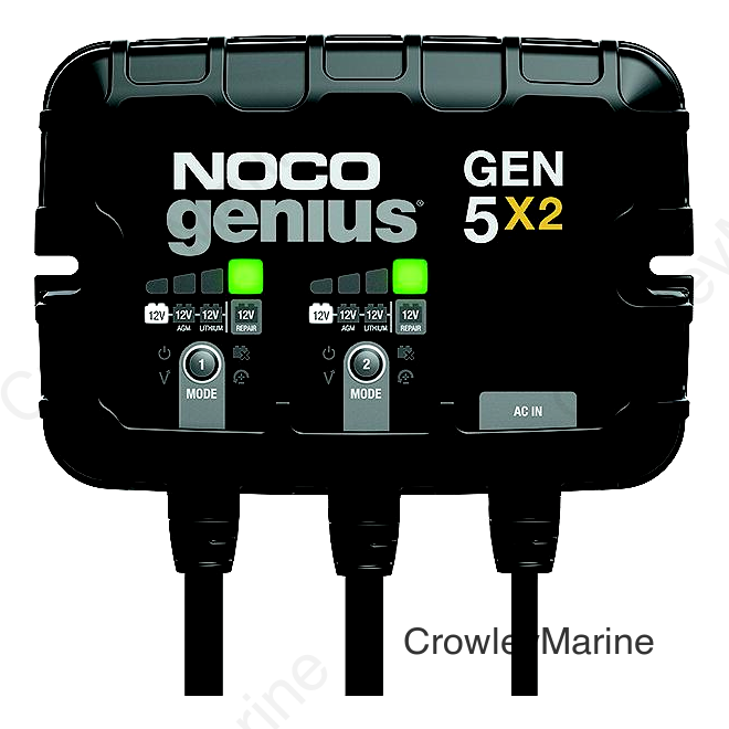 Noco GEN5X3 On-Board Battery Charger, 3 Banks