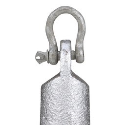 Seachoice Mushroom Anchor, Cast Iron, Aluminum-Painted Silver, 20 Lbs., Boats Up to 24 Ft. Long thumbnail-4