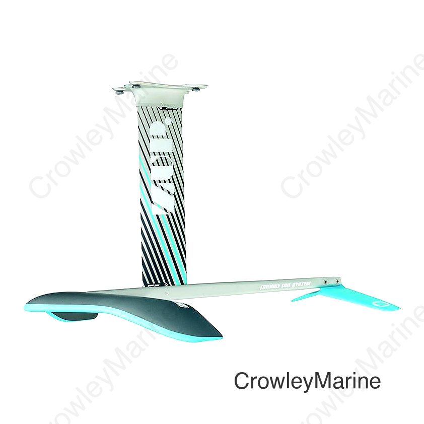 ZUP 75083 Foil Wing w/ 18" Mast for ZUP Board Silver/Blue