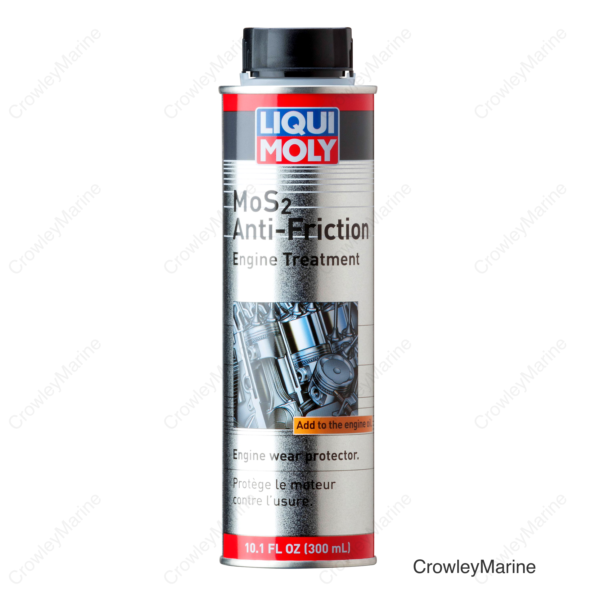 LIQUI MOLY 300mL MoS2 Anti-Friction Engine Treatment