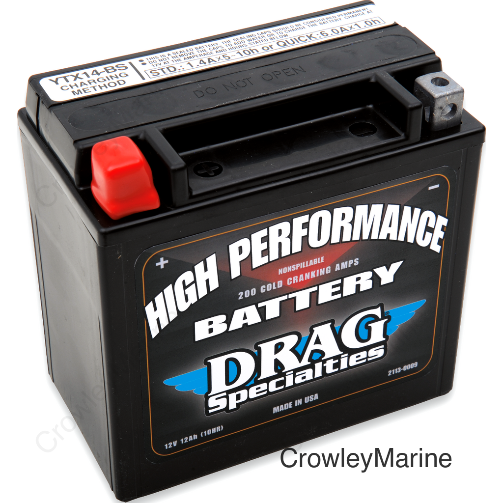 BATTERY DRAG SPEC YTX14