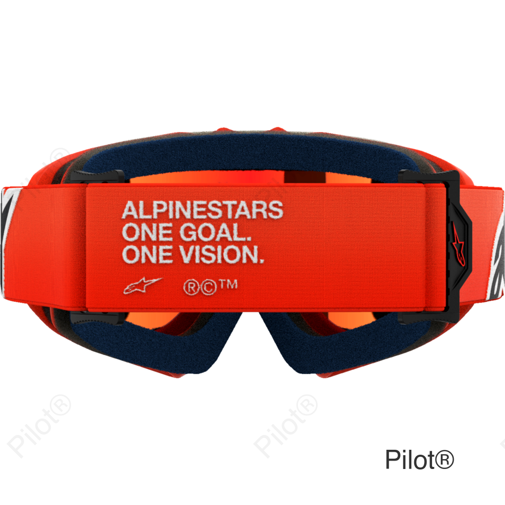Youth Vision Goggle - Corp - Orange - Red Mirror