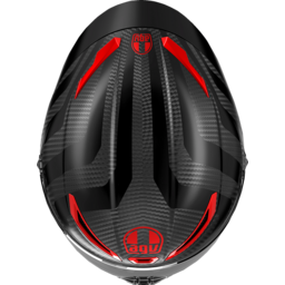 Pista GP RR Helmet - Intrepido - Matte Carbon/Black/Red - Large thumbnail-4