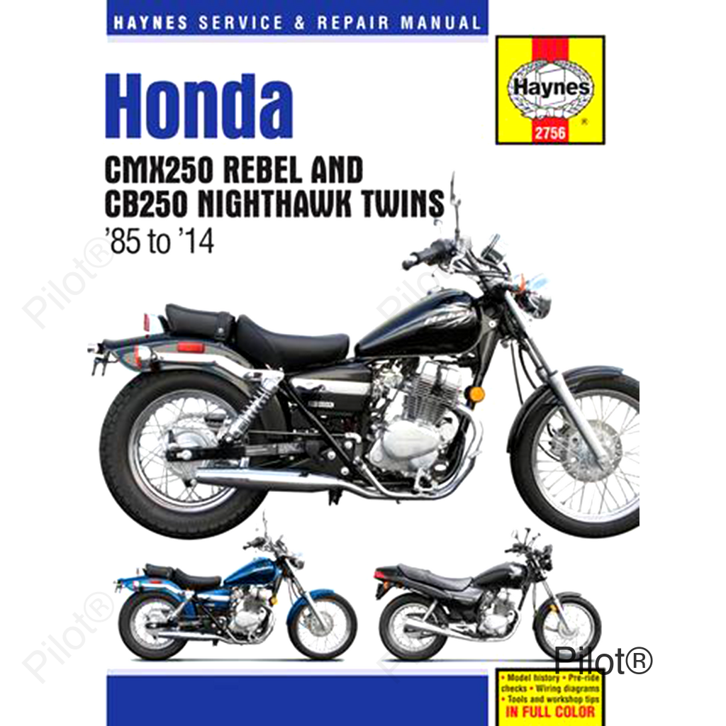 Manual - Honda Rebel/Nighthawk '85-'16