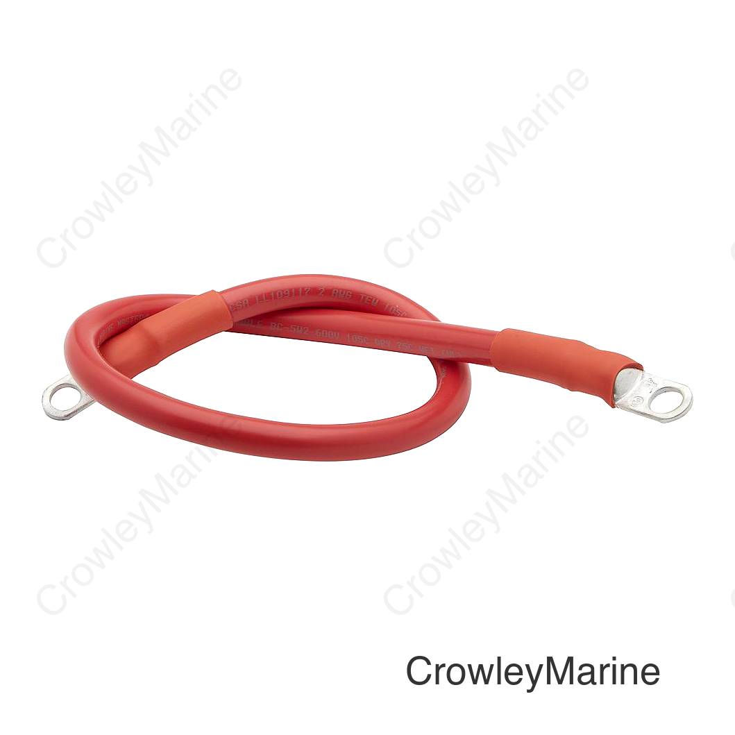 Seachoice 2 AWG RED 2'
