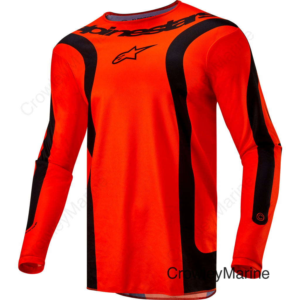 FLUID LURV JERSEY HOT ORANGE/BLACK XL