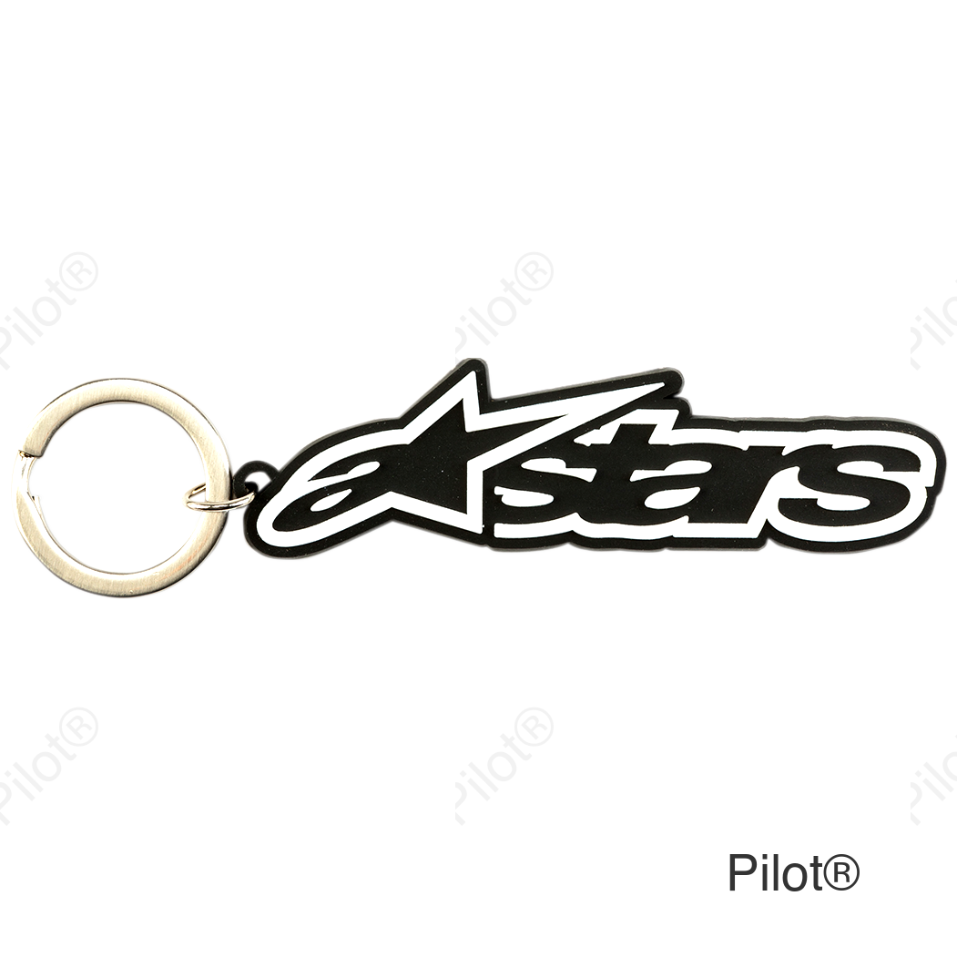 Key Fob - Blaze - Black/White