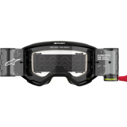 Vision 5 Roll-Off Goggle - Corp - Black - Clear thumbnail-2