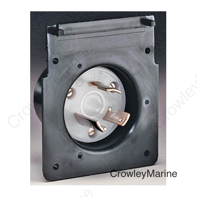 Marinco 301CRMB Replacement Interior Fits 30A Standard Non-Metallic Inlets Manufactured Prior to 1/1/91
