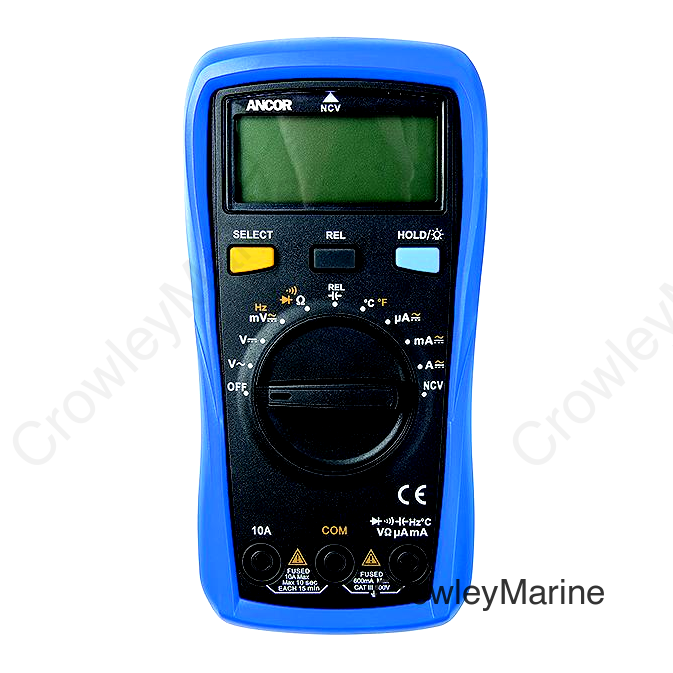 Ancor 703073 True RMS 12 Function Digital Multimeter