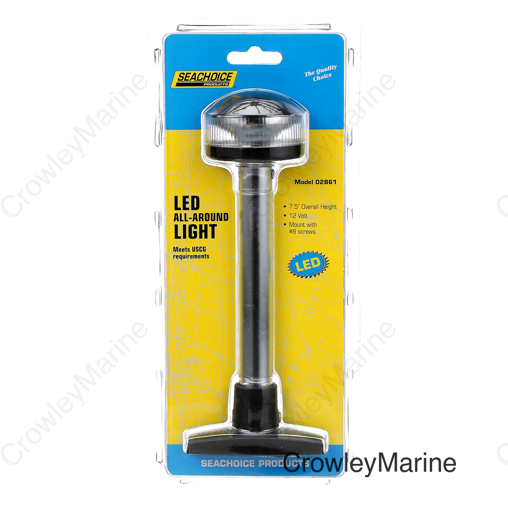 Seachoice LED All-Round Light, Boat Navigation, 7.5 In. Tall
