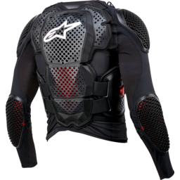 Bionic Tech v3 Jacket - Black/White/Red - Small thumbnail-1