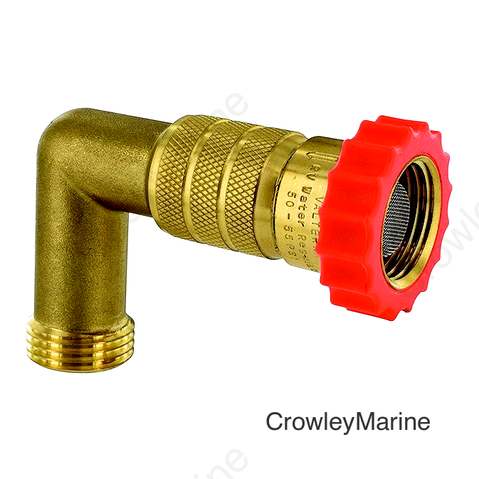 Valterra A012222 Hi-Flow 90° Water Regulator, Bulk