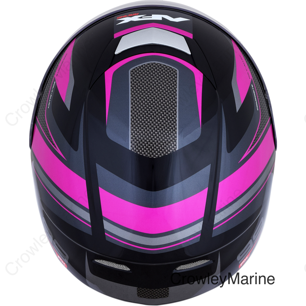 FX-99 Helmet - Recurve - Black/Fuchsia - XS