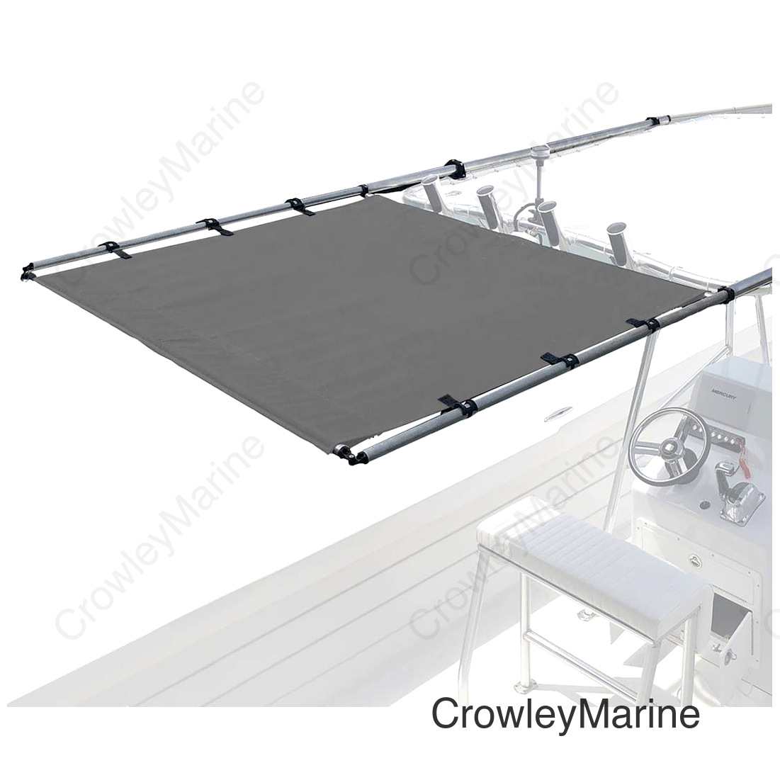 PTX POWER SHADE SS 51 INCH WIDE GRY