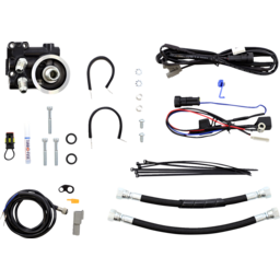 Oil Cooler Kit - Naked Black - Indian thumbnail-4