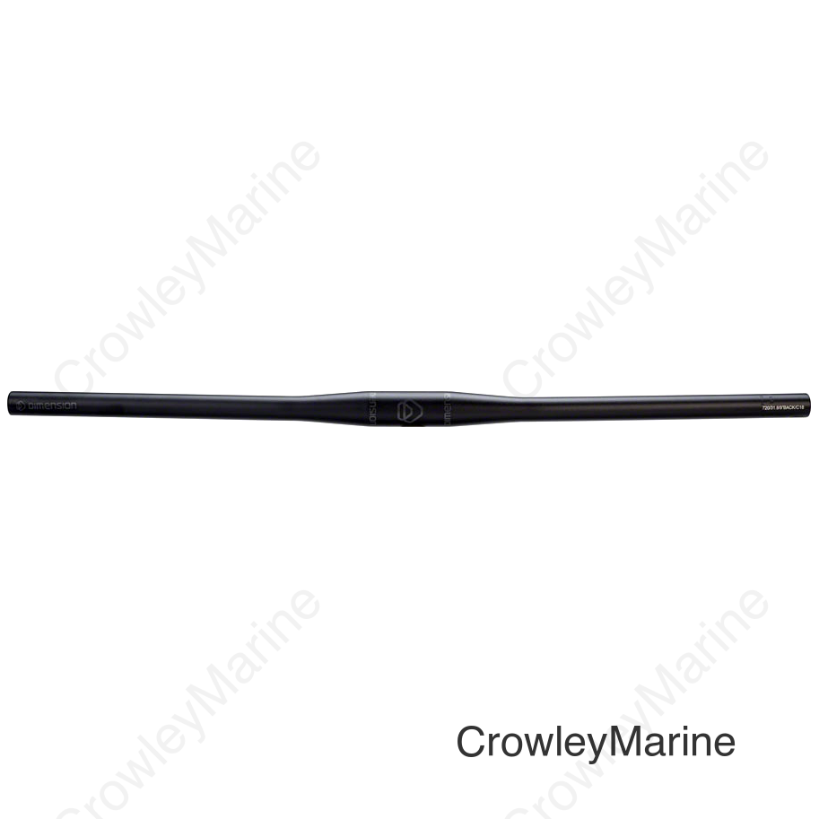 MSW Mountain Handlebar: Flat 31.8 720mm wide Black