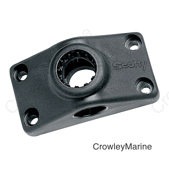 Scotty 241BK Combination Side/Deck Mount Bracket, Black
