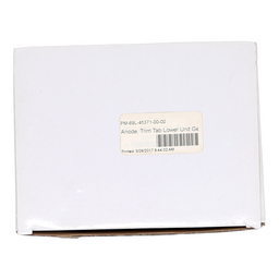Anode, Trim Tab Lower Unit Gearcase Aluminum thumbnail-1