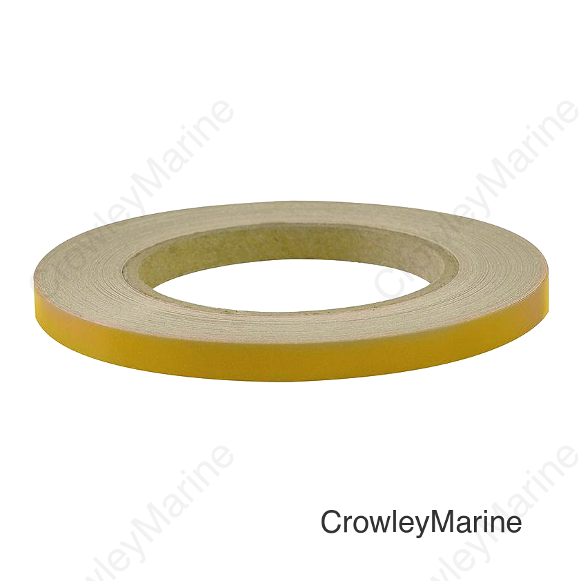 Seachoice Self-Adhesive Boat Striping Tape, 3 Mil Vinyl, 1/4 in. x50', Gold