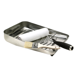 Seachoice 4-Piece Metal Paint Kit, 9 in. Wire Frame, 2 in. Double Wide Chip Brush, 9 in. Roller, Paint Tray thumbnail-4