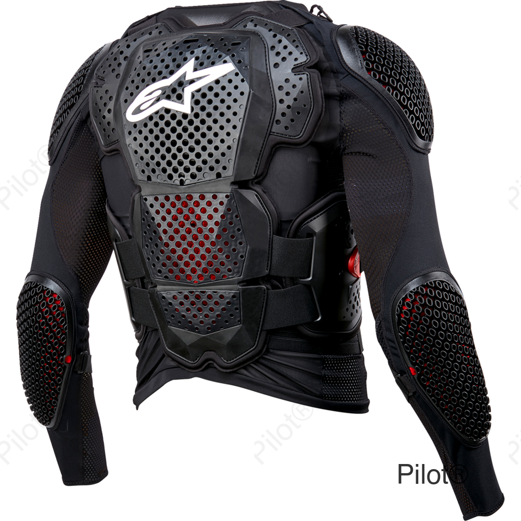 Bionic Tech v3 Jacket - Black/White/Red - Large