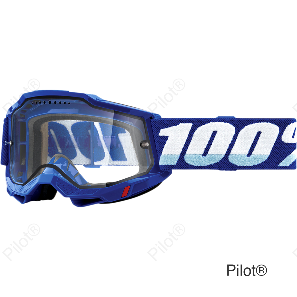 Accuri 2 Enduro MTB Goggles - Blue - Clear