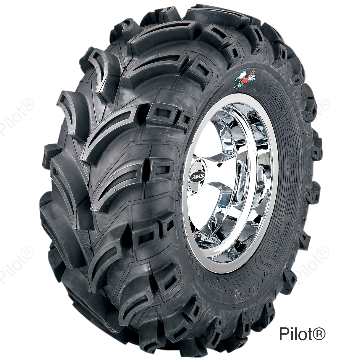 Tire - Swamp Fox - Front/Rear - 25x11-12 - 6 Ply
