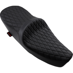 SEAT LOW TR DIAM BLK/VNYL