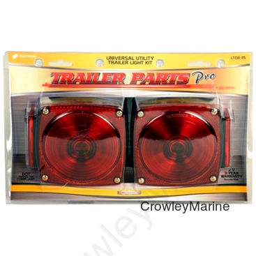 Incandescent Trailer Light Kit Stud Mount Under 80" 20'H Package (451920)