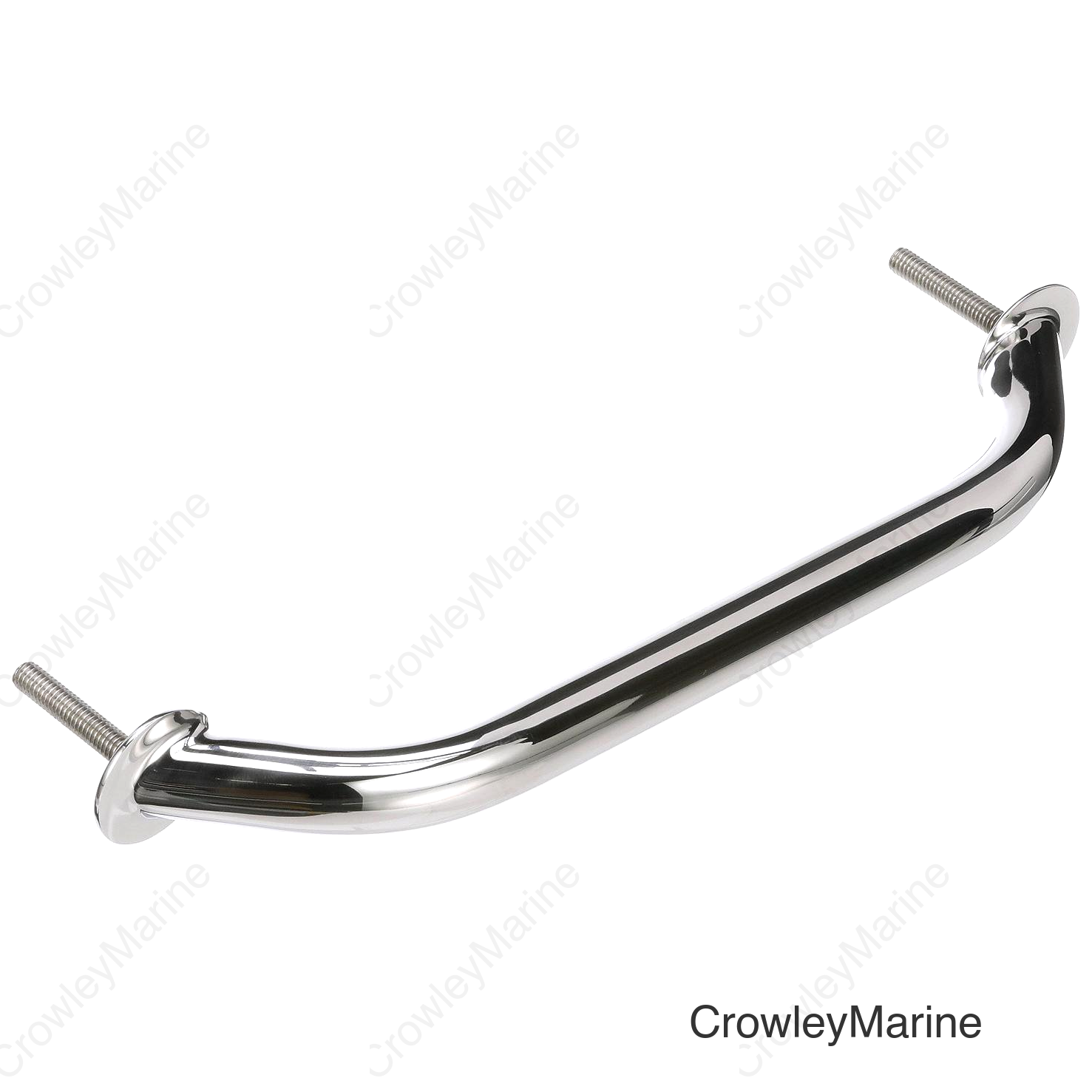 Seachoice Hand Rail w/ Studs, 24 In. Long, 304 Stainless Steel, 5/16-18 X 1-7/8 In. Studs