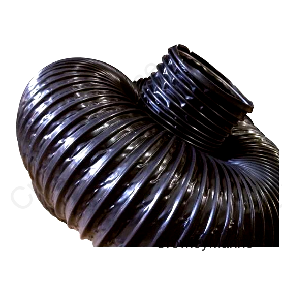 3' BLK. XTRA HVY DUTY VINYLVENT 50'