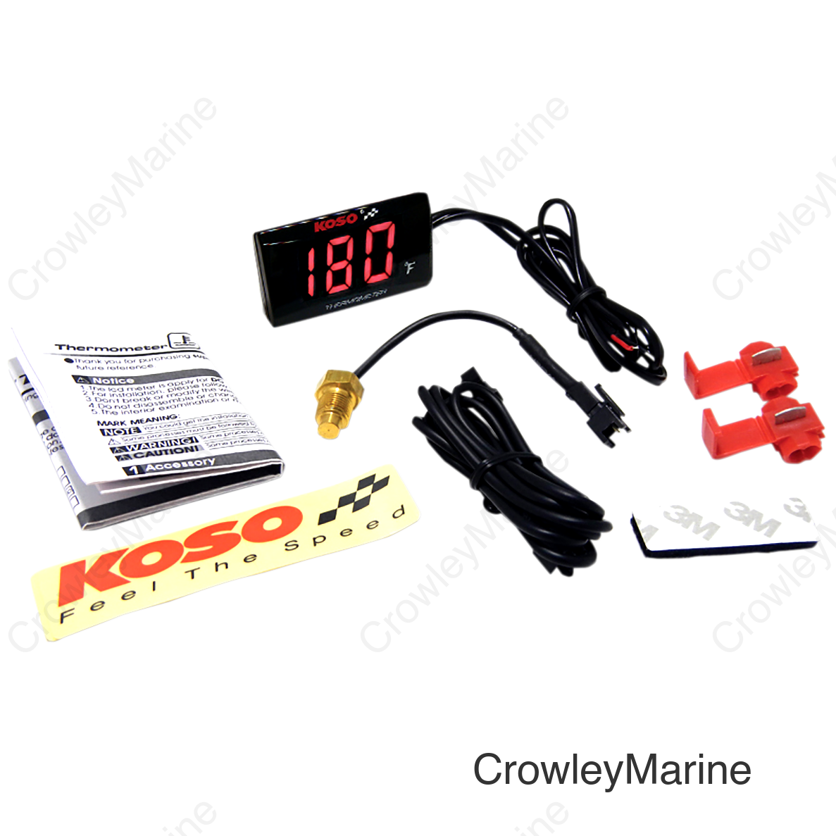 Super Slim Temperature Gauge