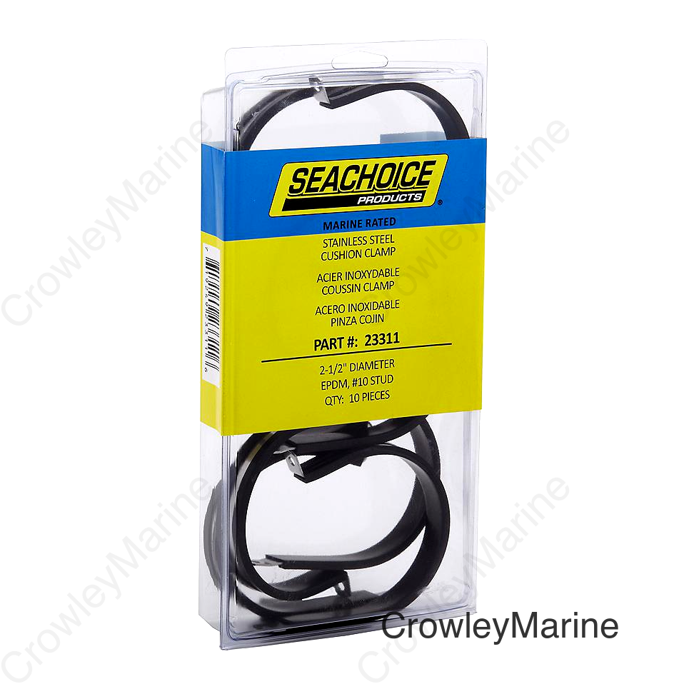 Seachoice Stainless Steel Cushion Cable Clamp, 2-1/2 In.