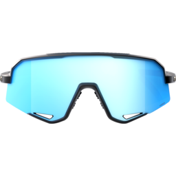 Slendale Sunglasses - Matte Black - HiPER Blue thumbnail-1