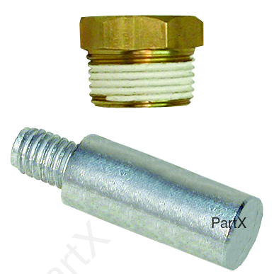 Aluminum Pencil Anode Kit (12925)