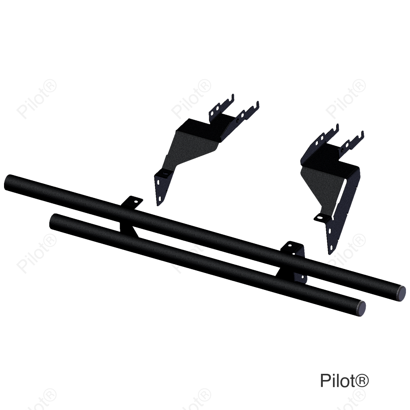Rear Bumper - Black - Polaris General