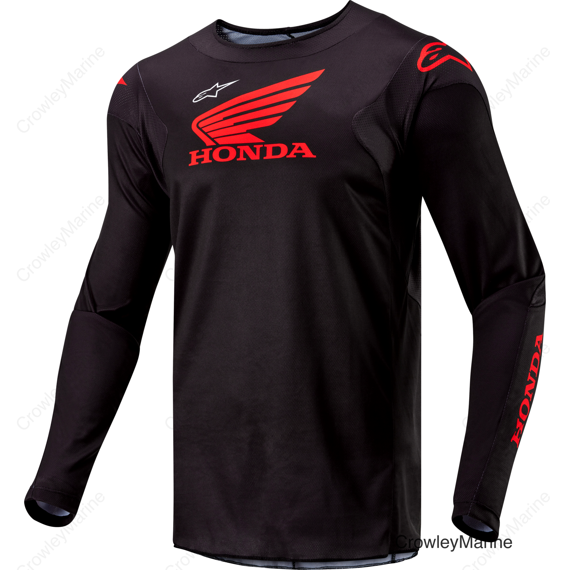 HONDA RACER ICONIC JERSEY BLACK/RED SM
