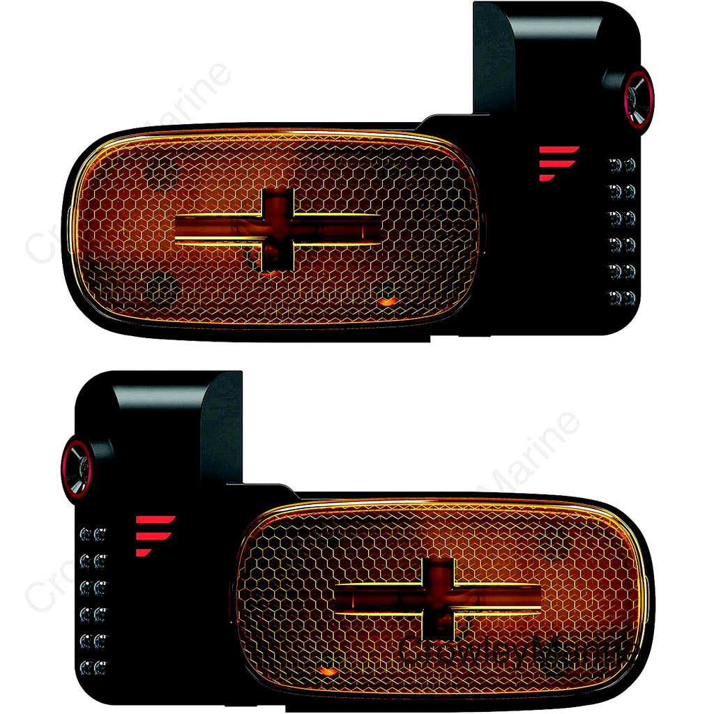 Furrion  2021124443 Vision S®+ Rv Observation System Left & Right Side Cameras With Led Marker Lights, 5.75" L x 3.25 H
