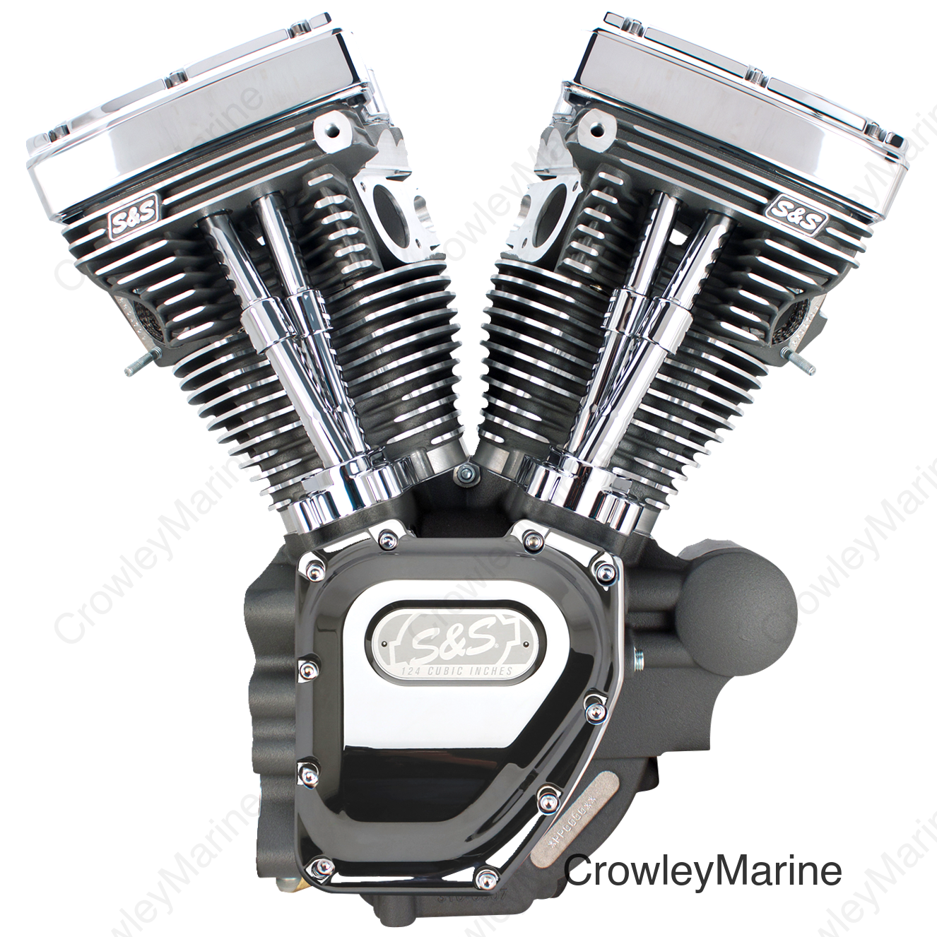 T124 Long Block Engine- Stone Gray - Touring
