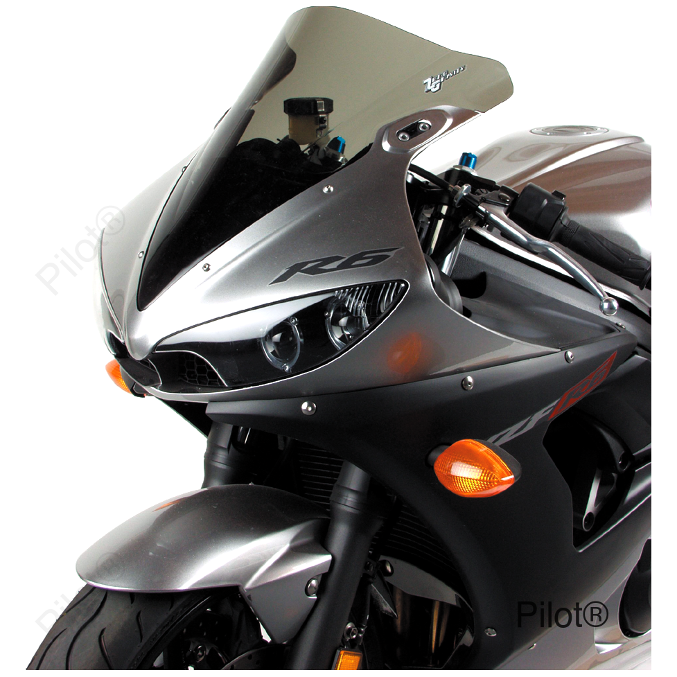 Double Bubble Windscreen - Smoke - YZF-R6
