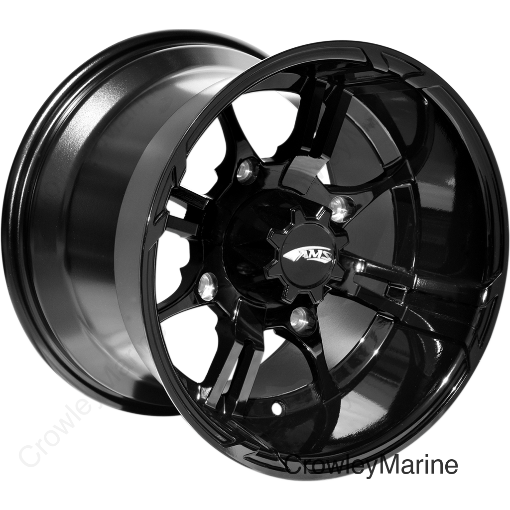 Roll'n 108 Wheel - Front - Black - 15x8 - 4/137