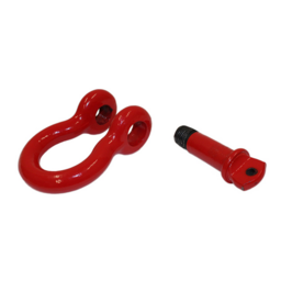 Fishbone Offroad D Ring 3/4In Red 2 Piece Set thumbnail-2
