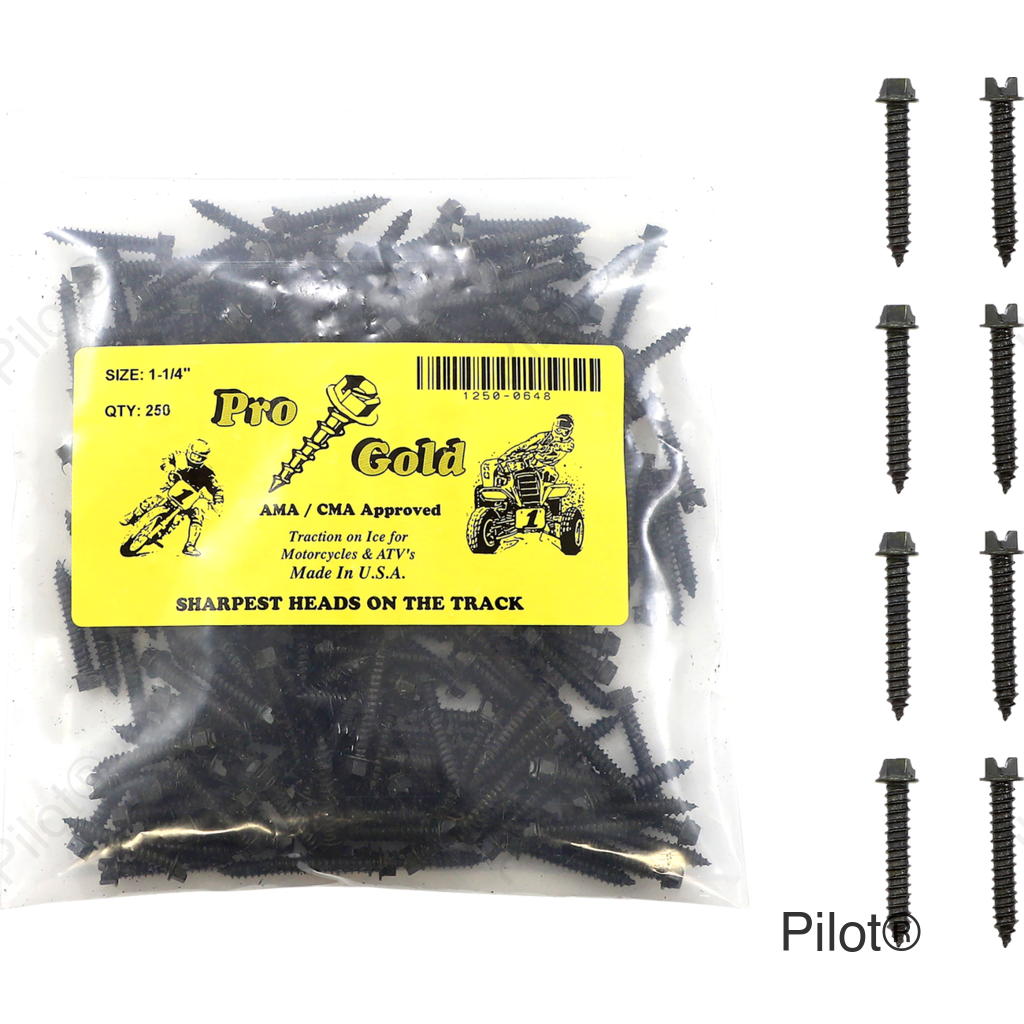 Ice Screws - 1-1/4" - 250 Pack
