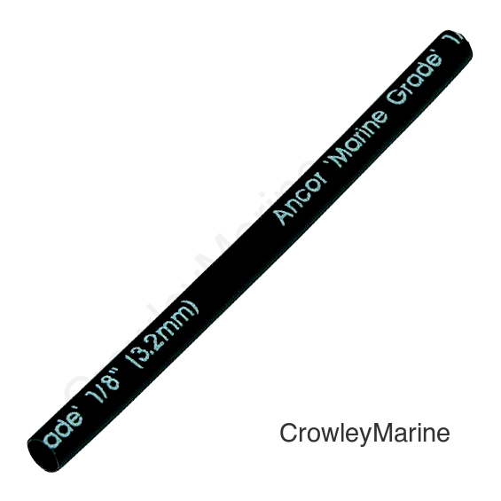 Ancor 304103 Marine Grade™ Adhesive Lined Heat Shrink Tubing, 3/8" x 3" , Black, 3/Pk